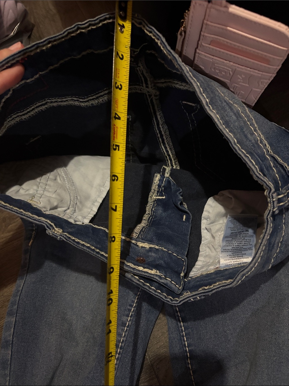 True Religion Light Blue Flared Jeans - Picture 12 of 16